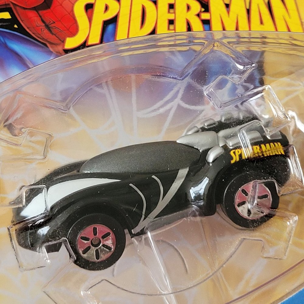 2011 MAISTO SPIDER SENSE, BLACK SPIDER-MAN CAR, MINT IN PACKAGE!!!